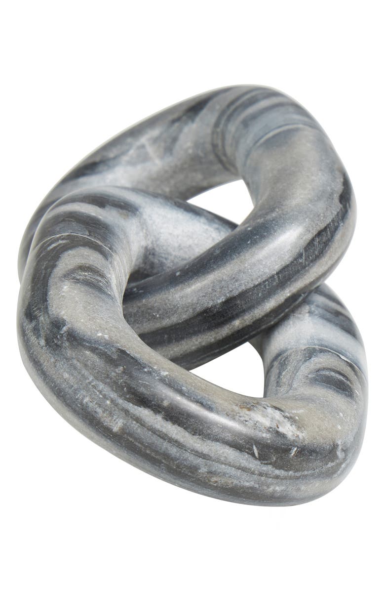 VIVIAN LUNE HOME Marble Chain Sculpture, Alternate, color,