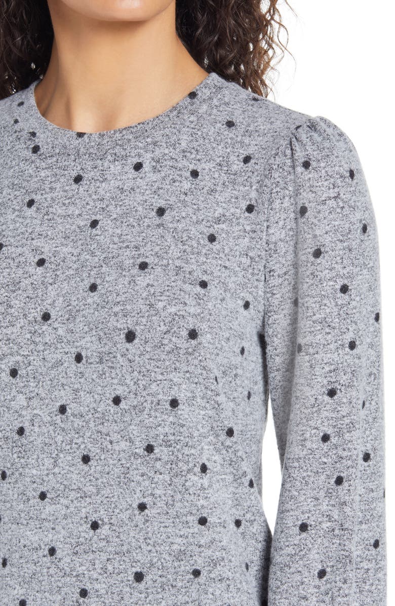 Lucky Brand Cozy Long Sleeve Knit Shift Dress, Alternate, color,