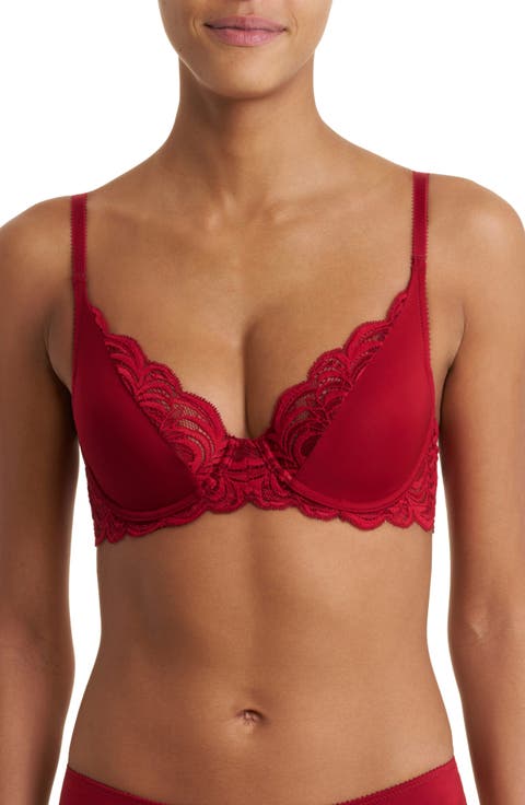 Persuasion Lace Convertible Plunge T-Shirt Bra