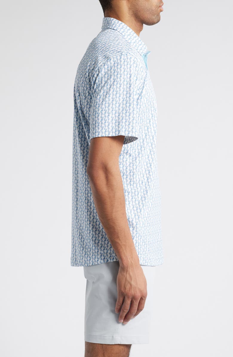 Swannies Erick Floral Golf Polo, Alternate, color, 