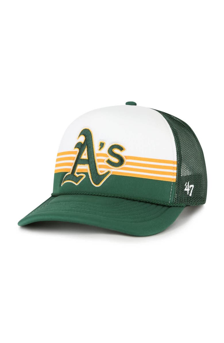 '47 Men's '47 Green Athletics Lift Off Adjustable Trucker Hat, Main, color, Green