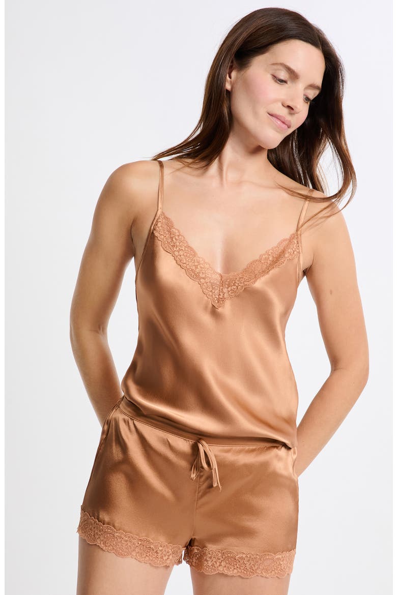 Milky Silk Camisole, Alternate, color, SABLE