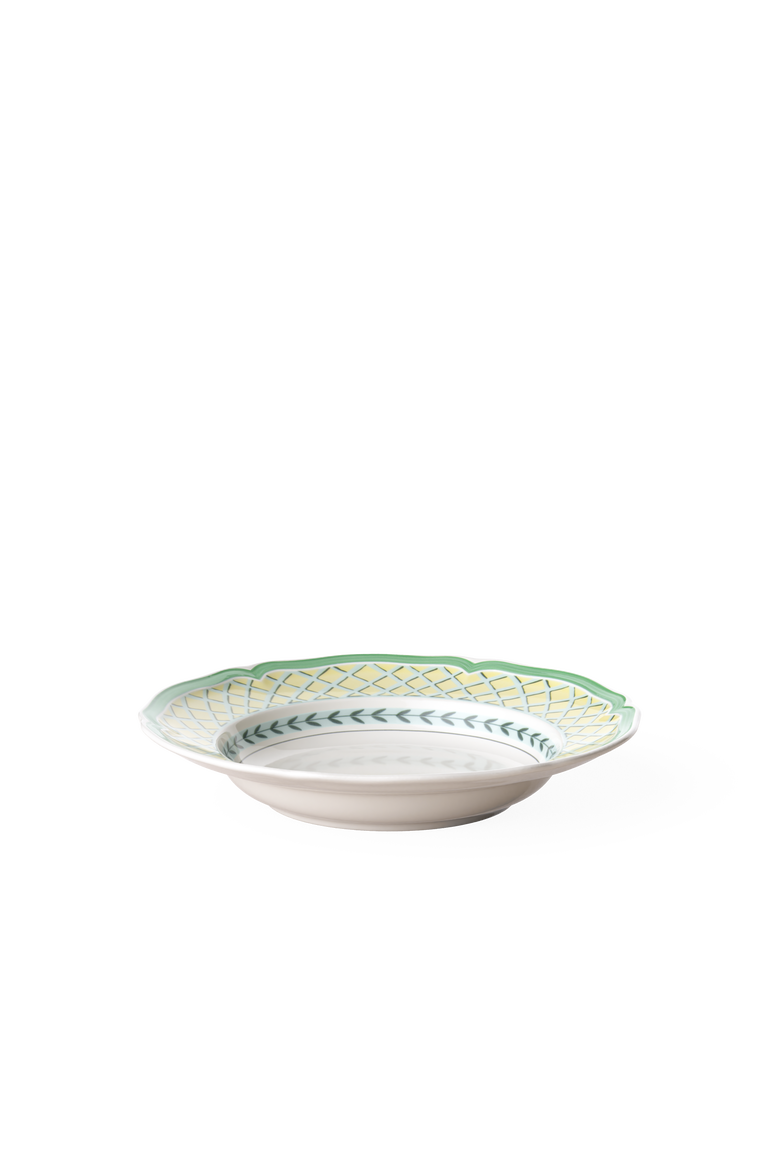 French Garden Orange Soup Bowl, Alternate, color, white