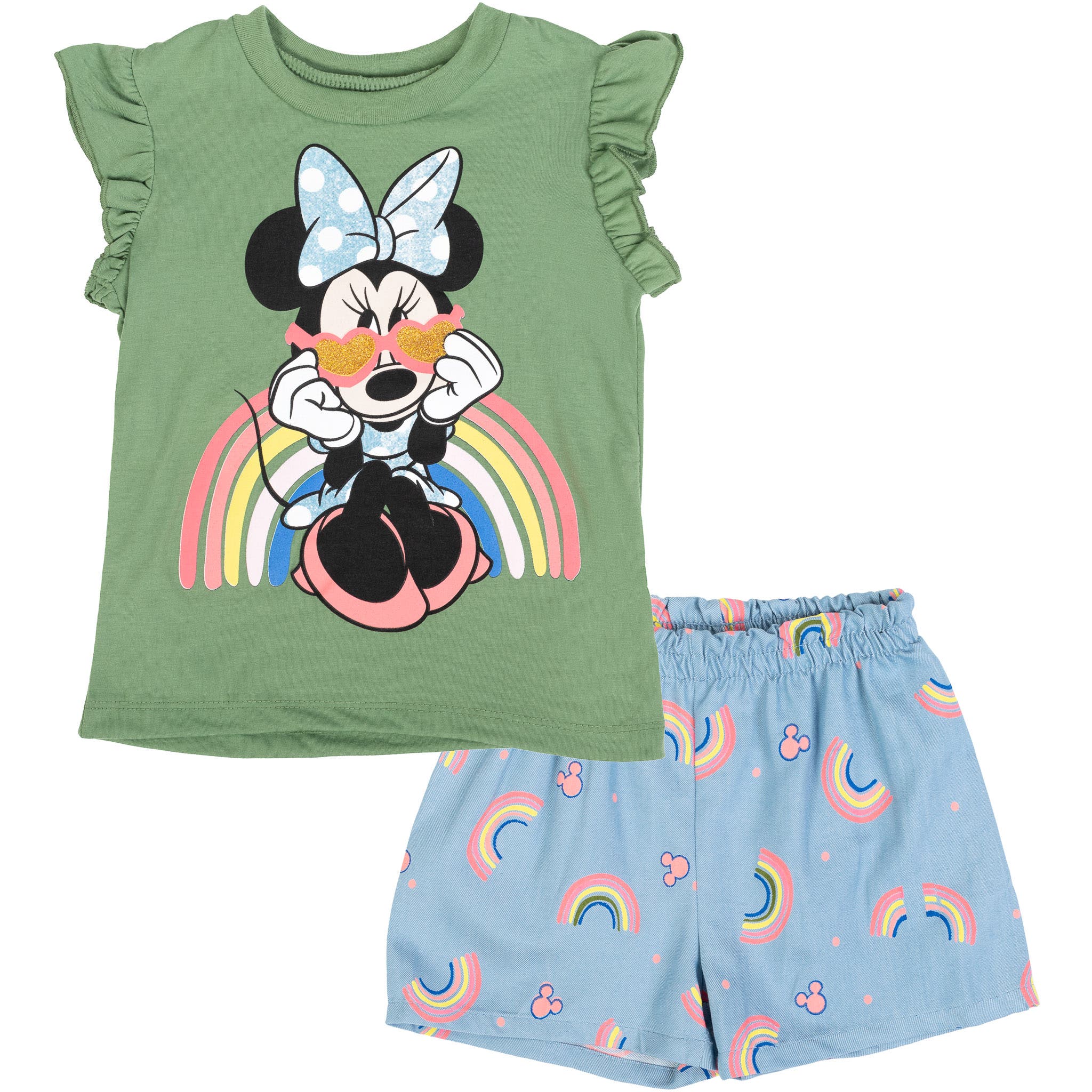 Green Rainbow Minnie