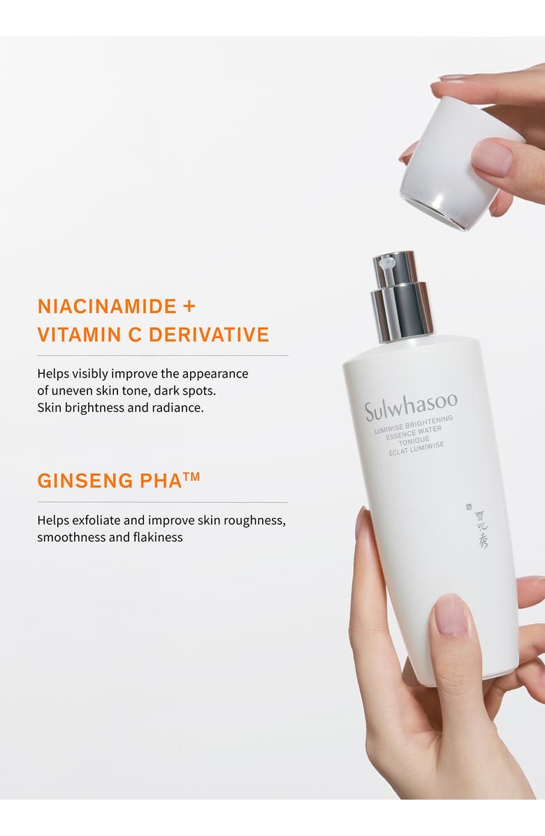 Sulwhasoo Lumiwise Brightening Essence Water, Alternate, color, 