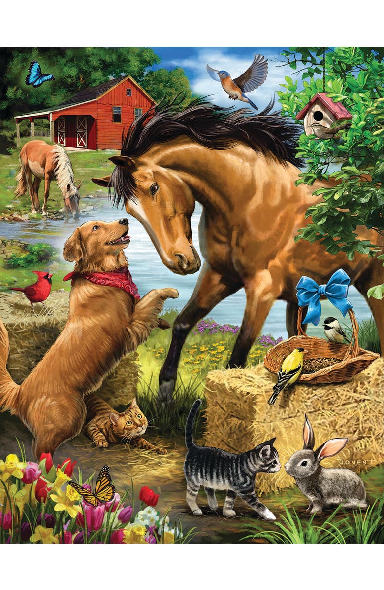 Sunsout Let's Play 1000 piece Jigsaw Puzzle for Adults Large Pieces, Alternate, color, Multicolor