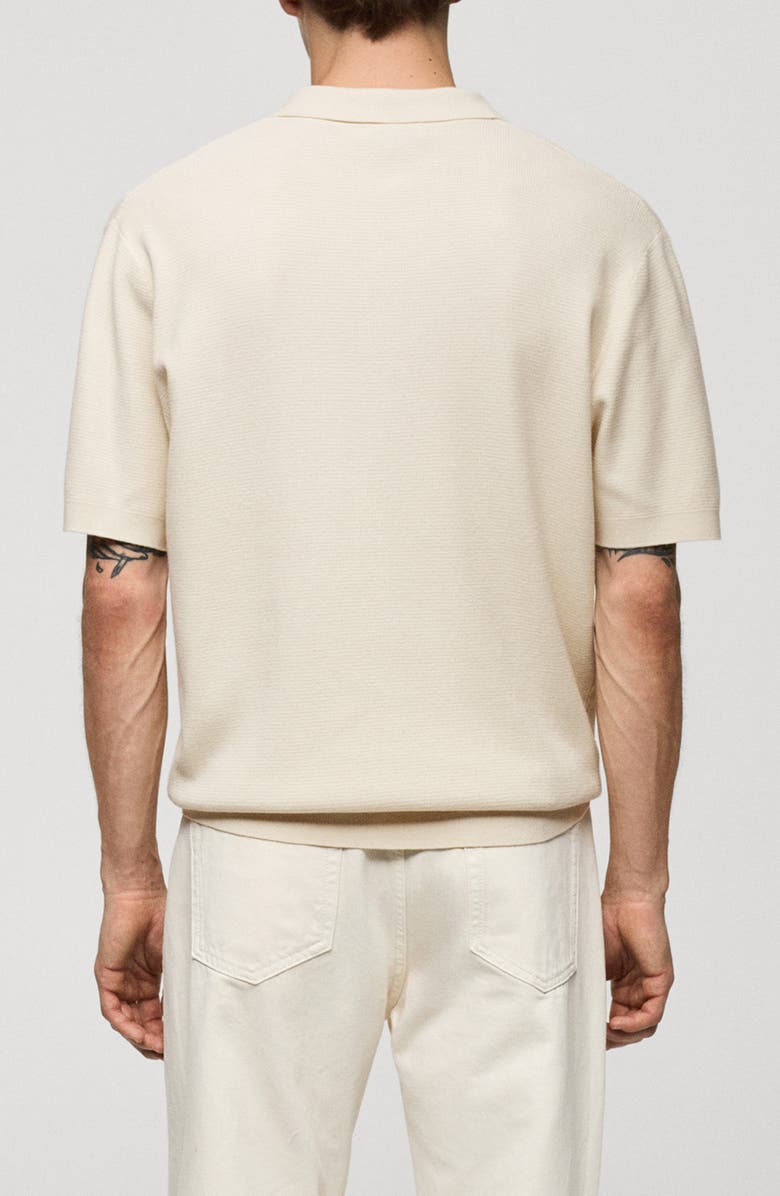 MANGO Structured Polo Shirt, Alternate, color,