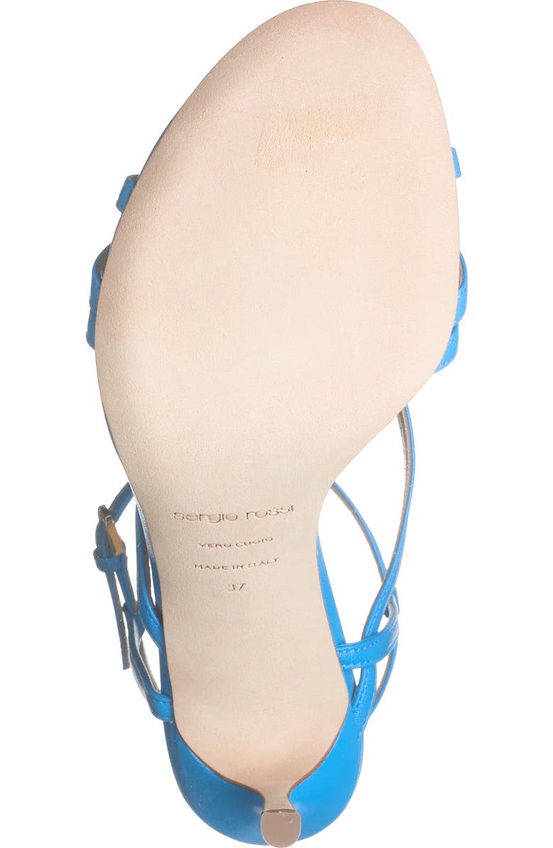 Sergio Rossi Strappy Ankle Strap Sandal, Alternate, color,