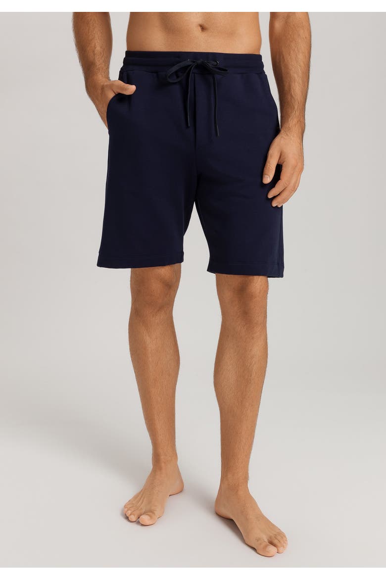 Natural Living Organic Cotton Lounge Shorts, Alternate, color, Deep Navy