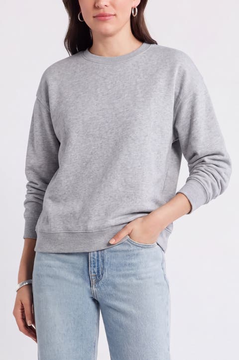 Regular Fit Long Sleeve Crewneck Sweatshirt