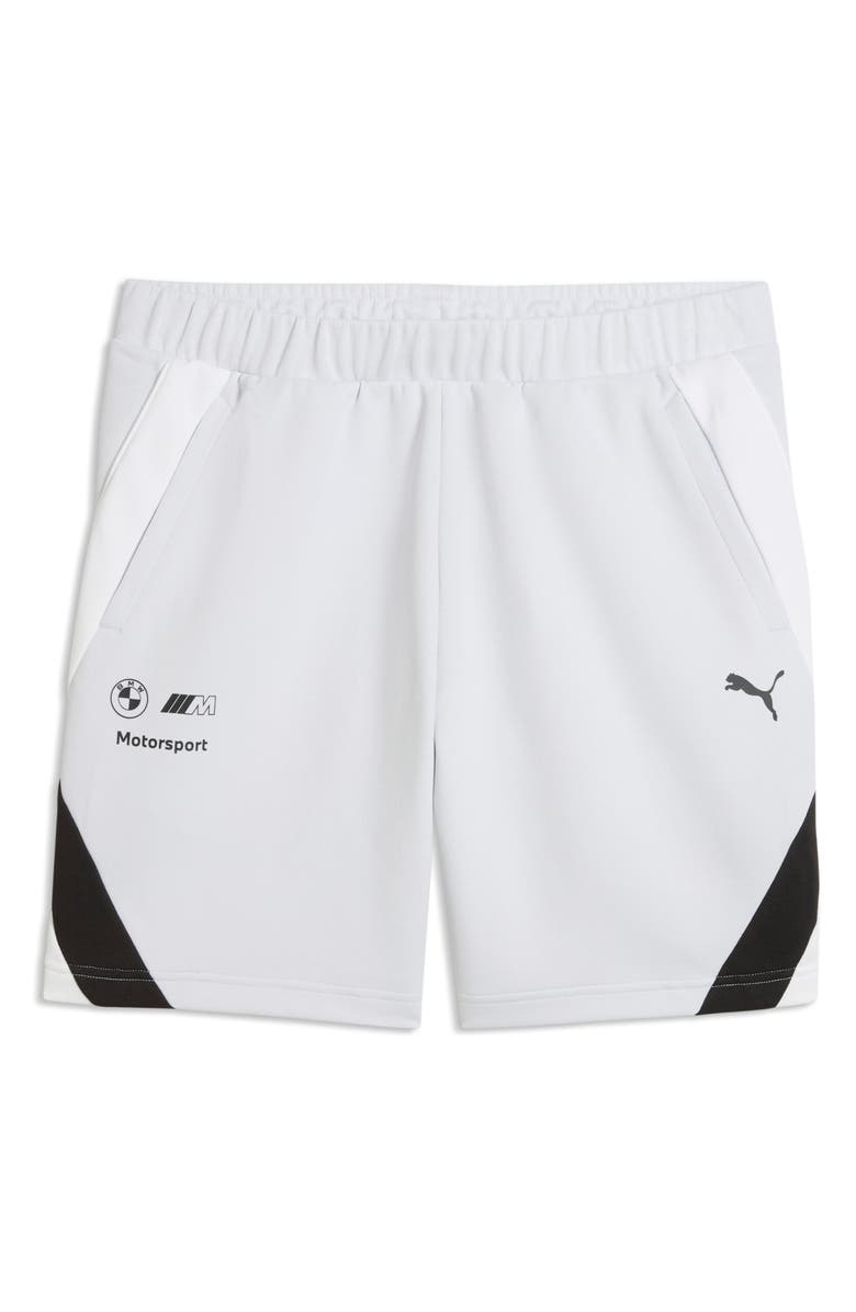PUMA BMW M Motorsport Sweat Shorts, Alternate, color, Silver Mist