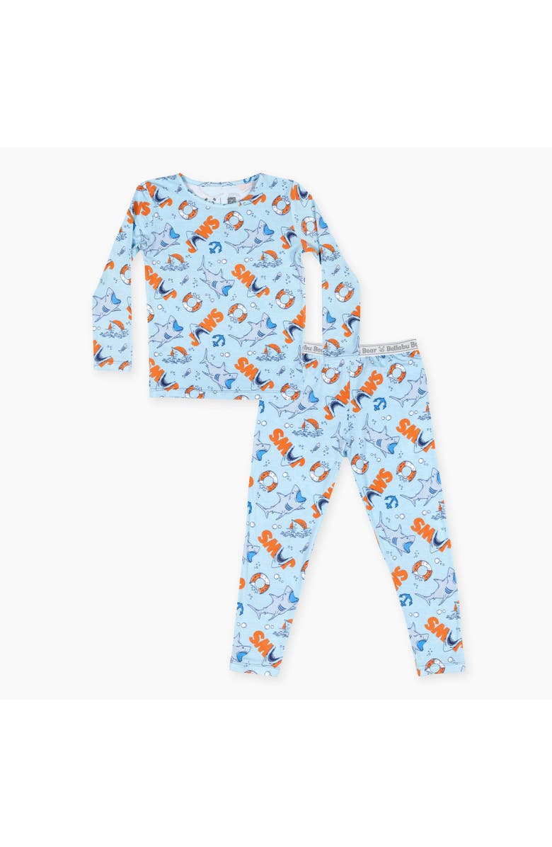 Bellabu Bear Kids' JAWS Set of 2 Piece Pajamas, Main, color, Jaws