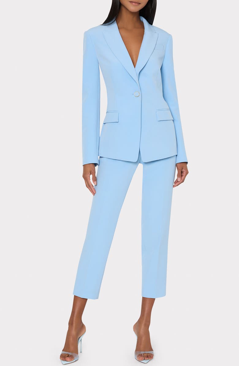 Milly Avery Cady Blazer, Alternate, color, Light Blue