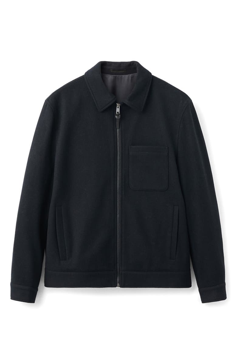 MANGO Wool Blend Jacket, Alternate, color, 