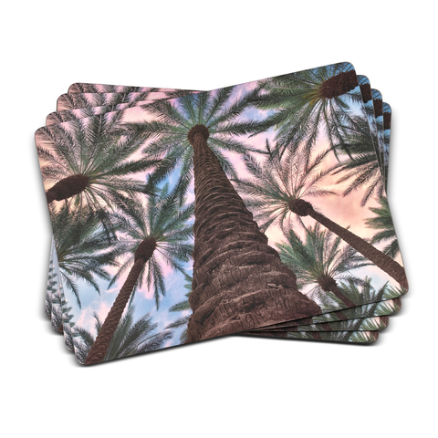 Tropical Set of 4 Cork Back Placemats