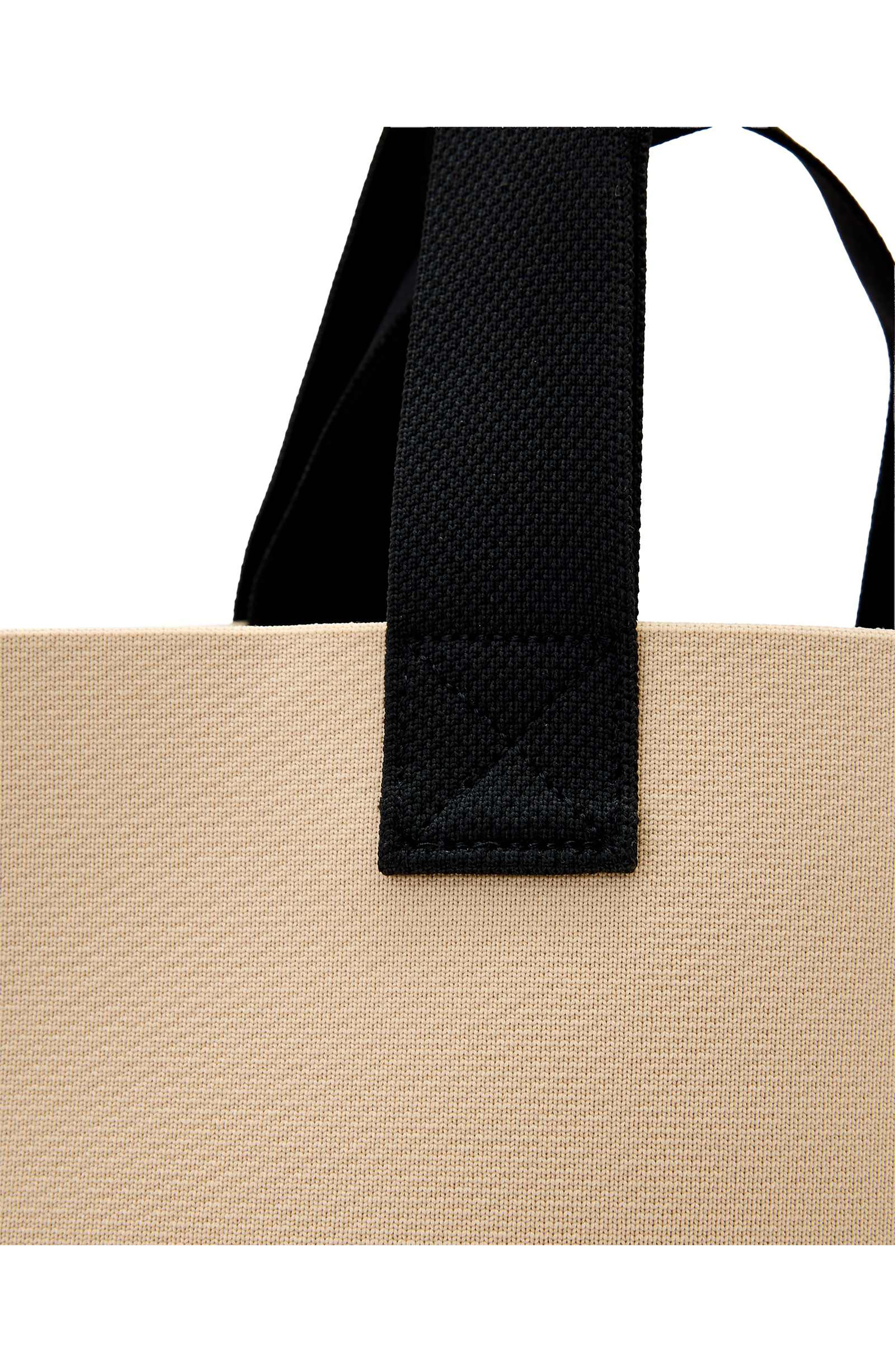 Lutece Knit Tote, Alternate, color, UNBLEACHED
