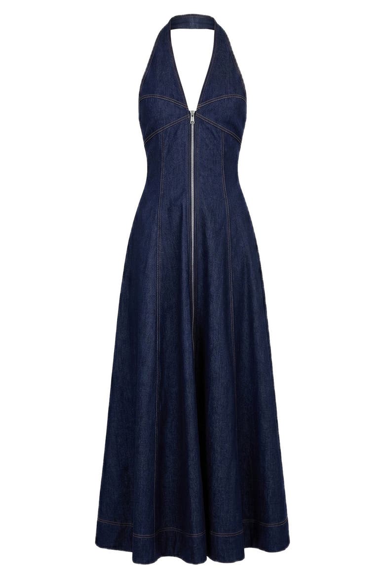 Elsa Dress, Alternate, color, Indigo