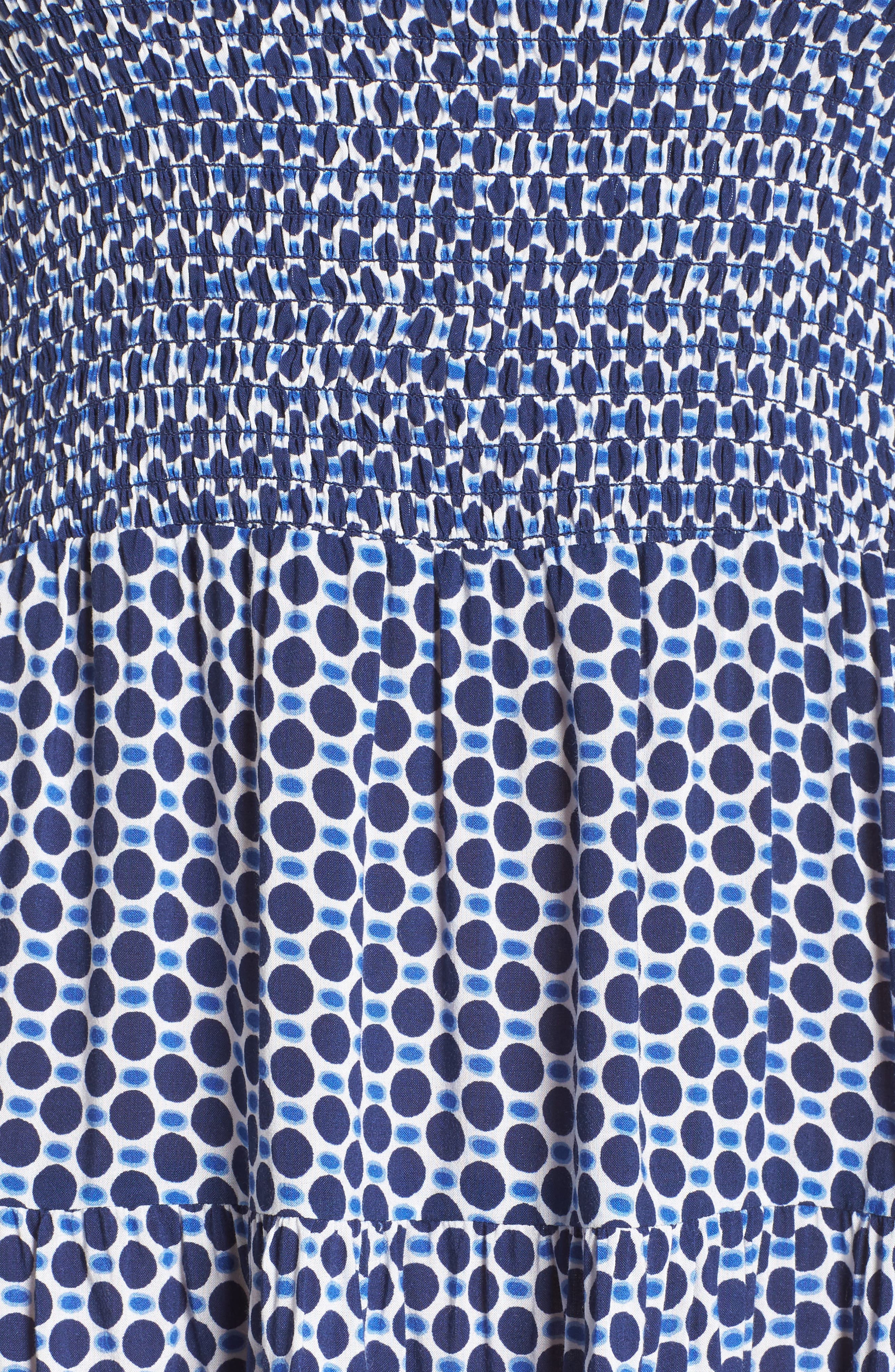 Tory Burch Cabarita Smocked Cover-Up Dress (Women) | Nordstrom