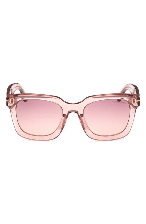 Leigh 52mm Gradient Sunglasses