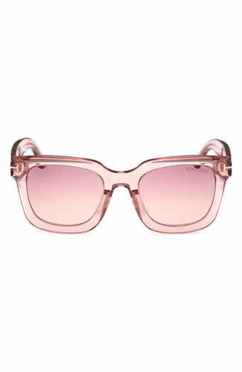 TOM FORD Leigh 52mm Gradient Sunglasses