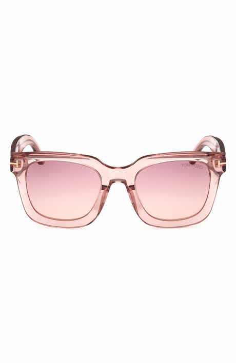 TOM FORD Leigh 52mm Gradient Sunglasses
