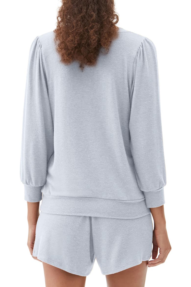 Gabriella V-Neck Top, Alternate, color, LIGHT COASTAL