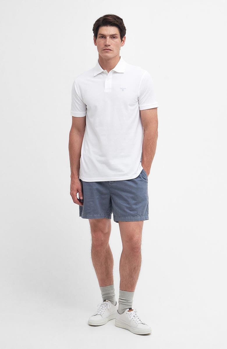 Barbour Lightweight Sports Piqué Polo, Alternate, color, White