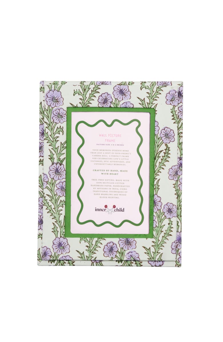Inner Child Purple Forget-Me-Not Picture Frame - 4x6, Alternate, color, Purple