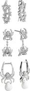 BaubleBar Caught in the Web Set of 3 Earrings