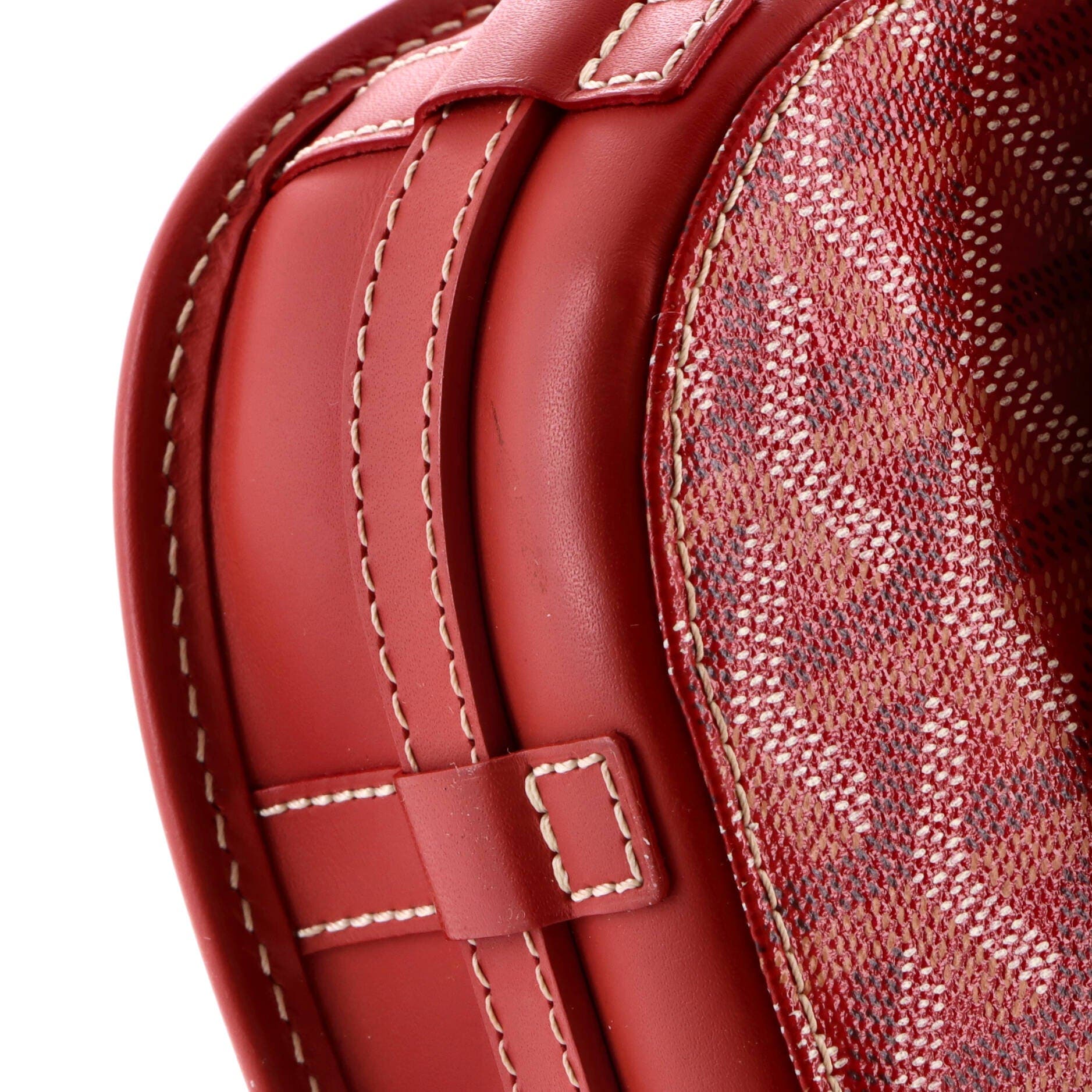Belvedere II Messenger Bag Coated Canvas PM, Alternate, color, Red