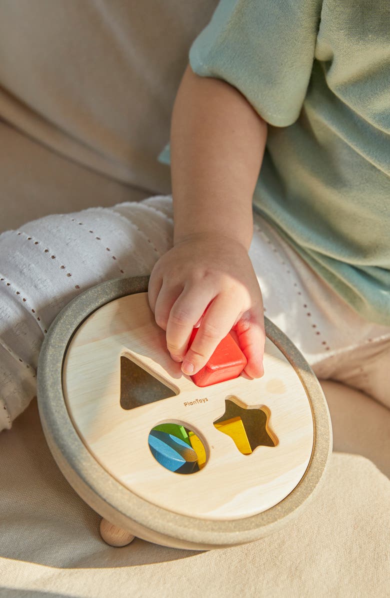 PlanToys<sup>®</sup> Shape Sorting Bowl, Alternate, color, Assorted