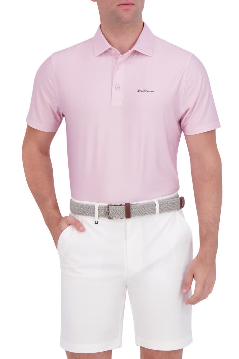 Collage Solid Stretch Tech Polo video