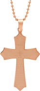 STEELTIME Men's Our Father Cross Pendant Necklace