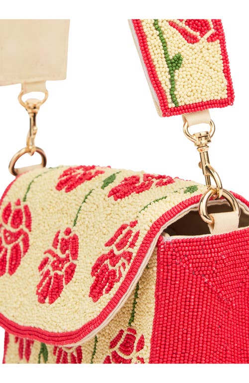 Lk Bennett Bloom Beaded Shoulder Bag