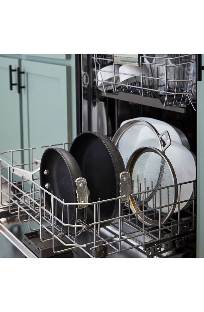 CALPHALON Premier Space Saving Hard Anodized Nonstick 10-Piece Cookware Set, Alternate, color, Black