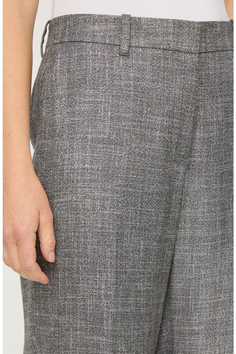 Gates Twill Straight Leg Trousers, Alternate, color, BLACK MULTI