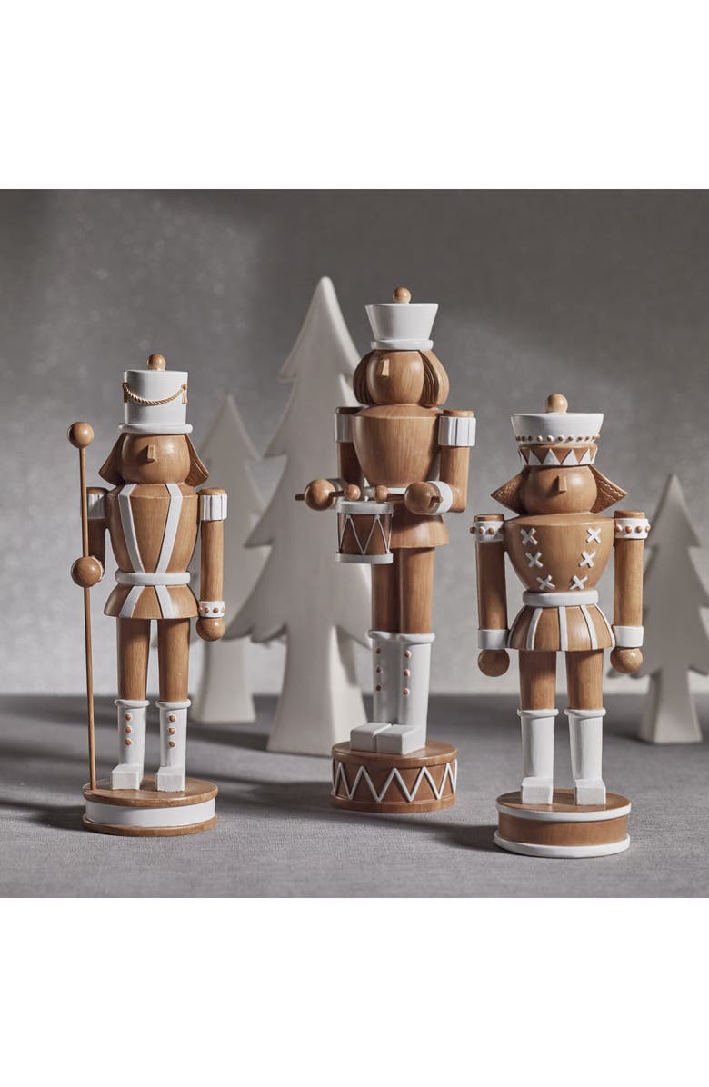 Zodax Gelsey Nutcracker Figurine, Alternate, color, Brown