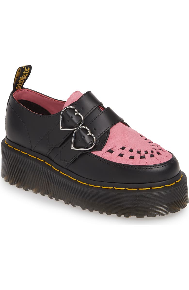 Dr. Martens x Lazy Oaf Buckle Platform Loafer, Main, color,