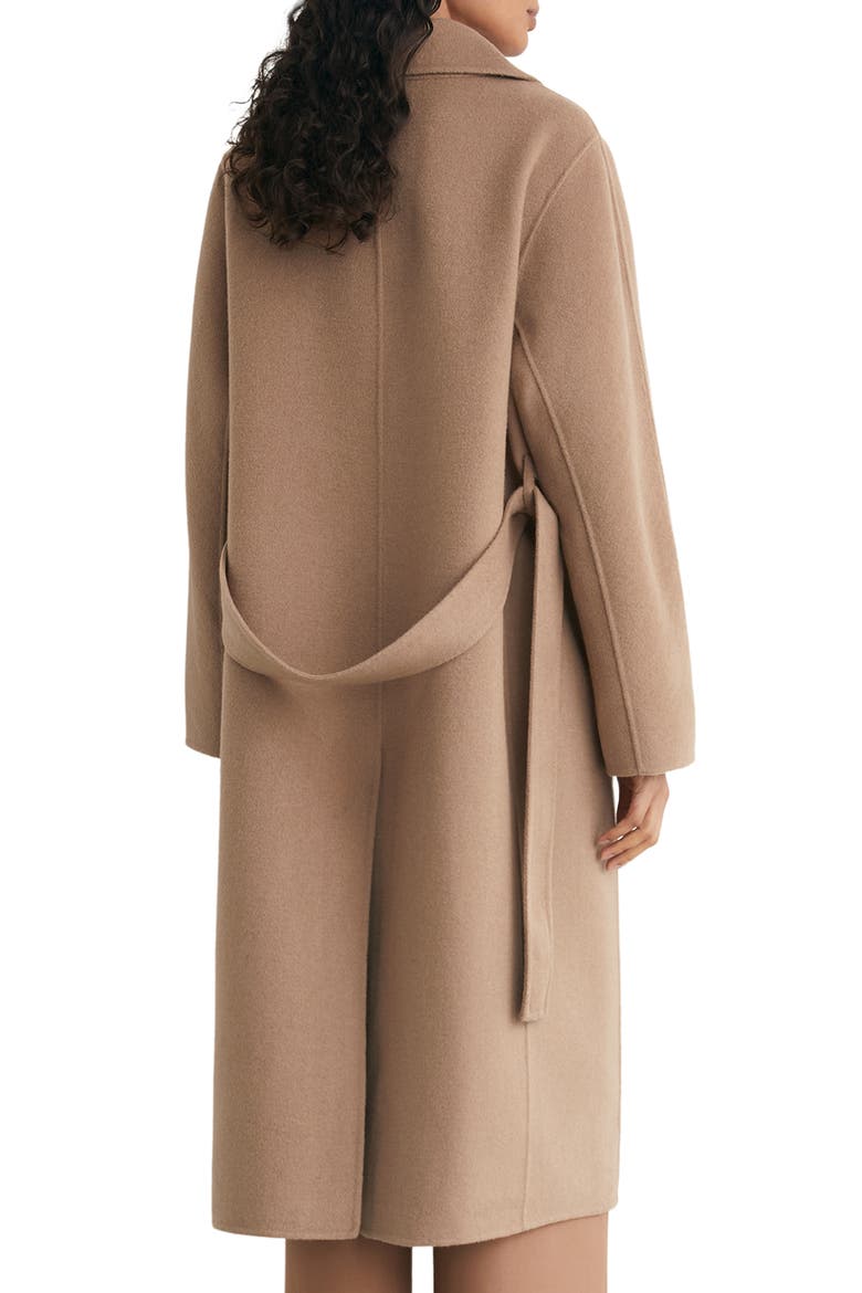 Marina Wool Blend Coat, Alternate, color, CAMEL