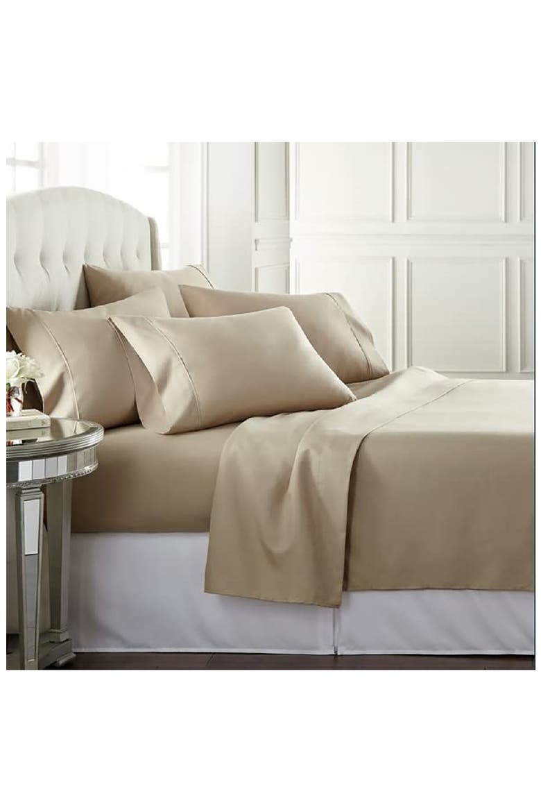 1000 Thread Count Luxe Egyptian Cotton Sheet Set, Main, color, TAUPE