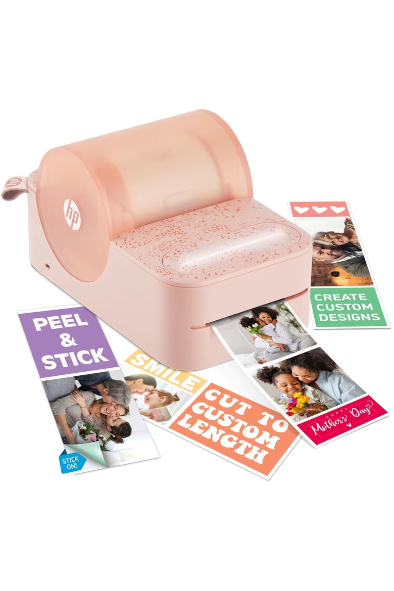 Sprocket Portable Photo Printer, Bluetooth Wireless Instant 2x3 Prints for iOS & Android, Main, color, Pink