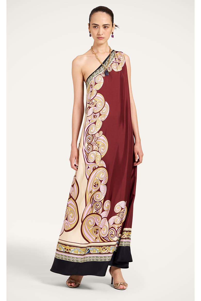 Roy Dress, Main, color, Kells Swirl Placée Burgundy