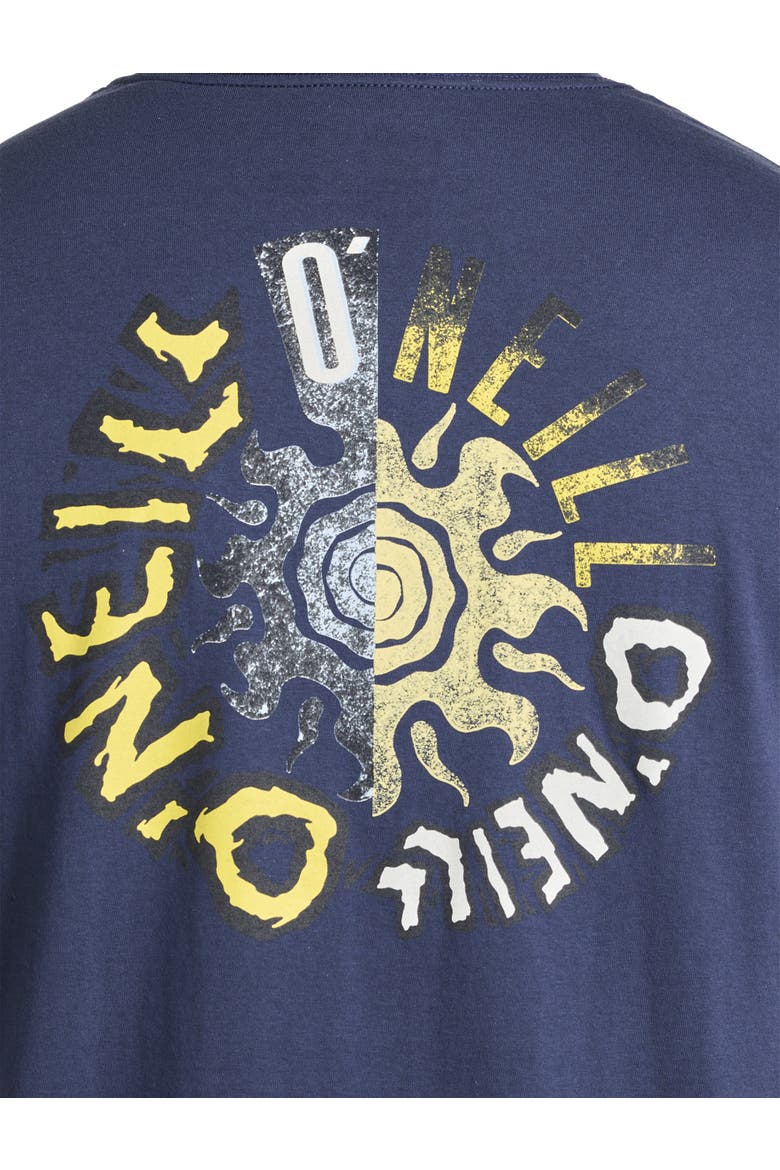Big & Tall Eclipse Graphic Tee, Alternate, color, NAVY