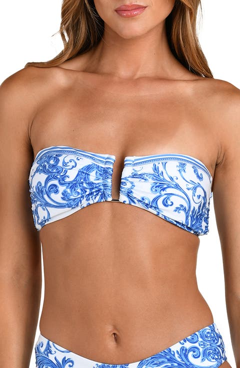 Krysta Baroque Bandeau Swim Top