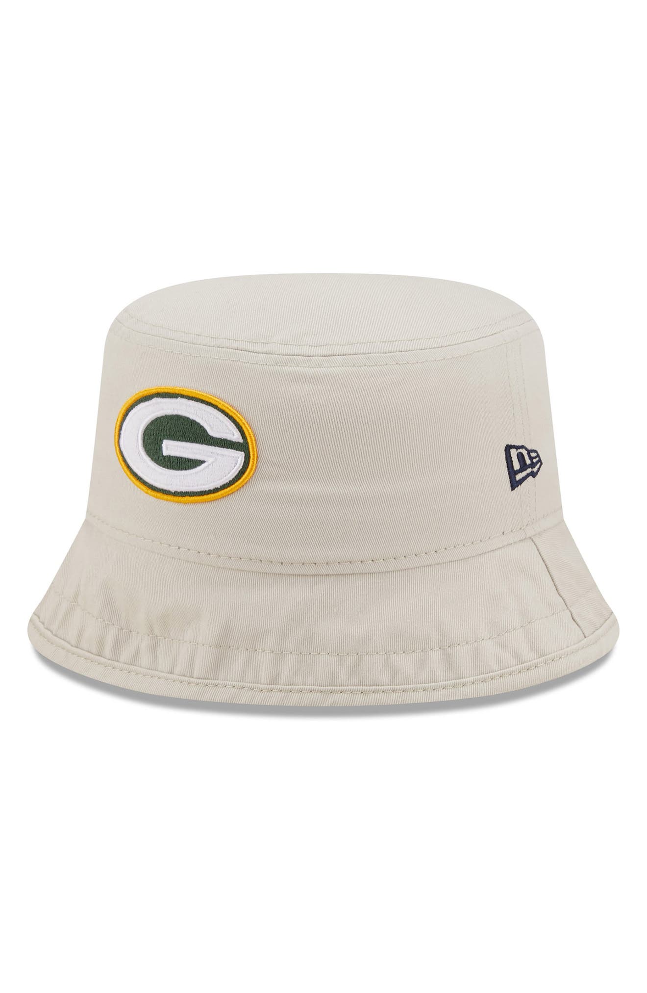 New Era Women's New Era Cream Green Bay Packers Blossom Bucket Hat