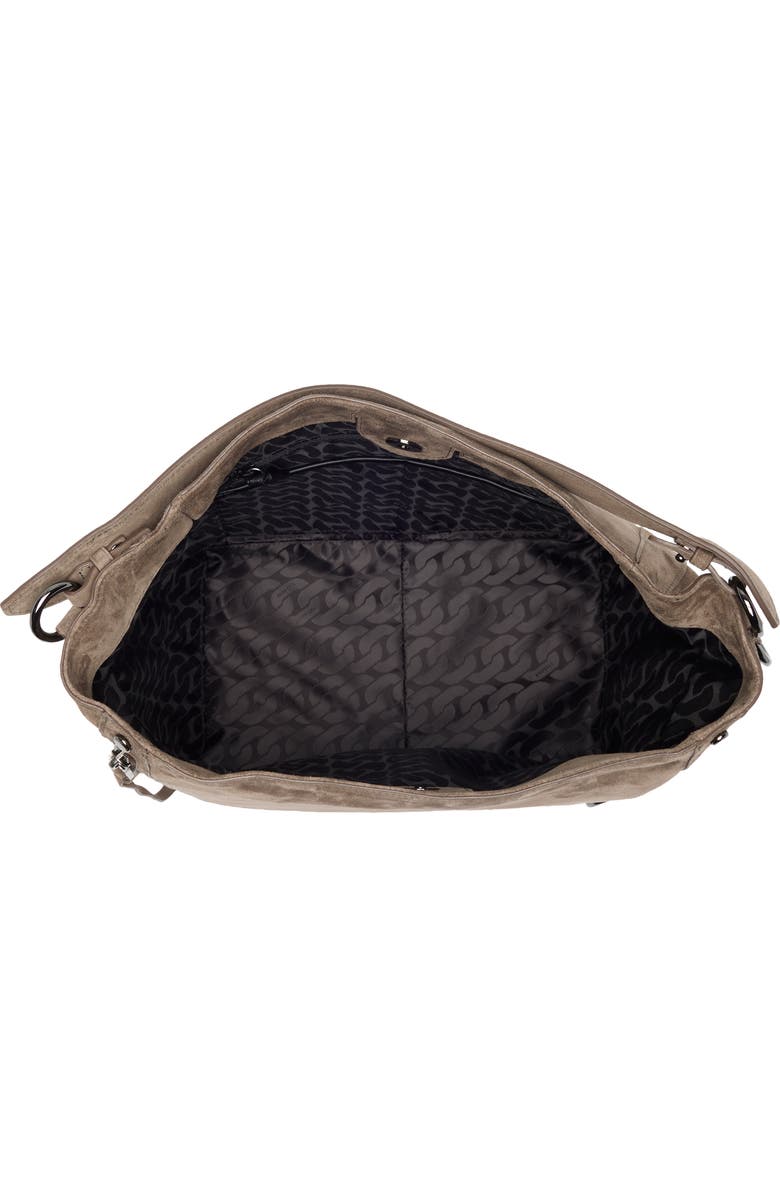 Rebecca Minkoff M.A.B. Suede Hobo Bag, Alternate, color,