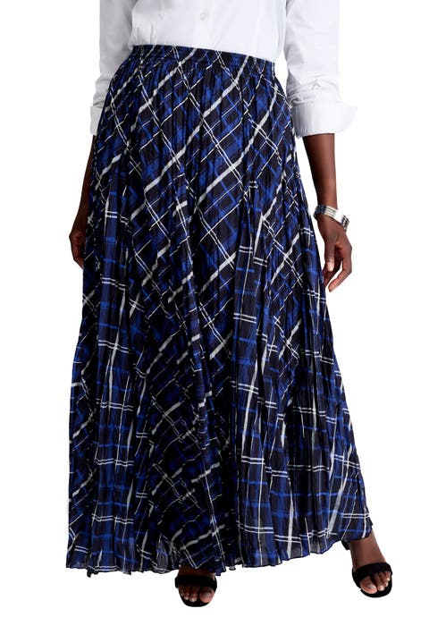 Petite Flowing Crinkled Maxi Skirt (Plus Available)