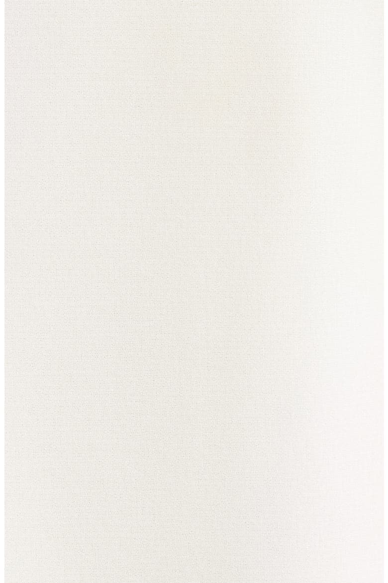 Floral Embellished Mock Neck Top, Alternate, color, WHITE