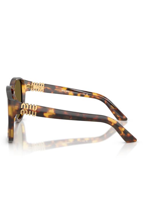 Miu Miu Woman Sunglass Mu A08s In Green