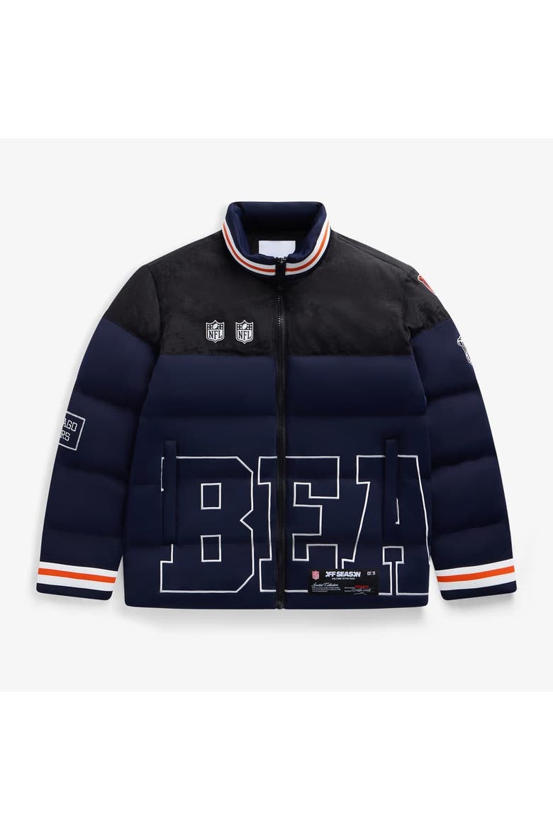 Unisex  Navy Chicago Bears Team Puffer Jacket, Main, color, Navy